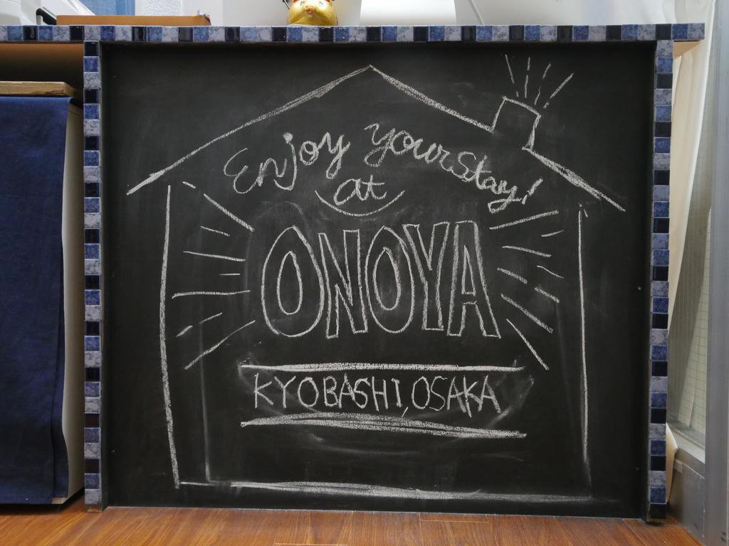 Guest House Onoya Osaka Bagian luar foto